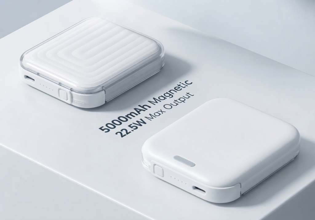 5000mAh Magnetic Mini Wireless Charger