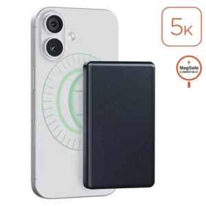 5,000mAh Ultra-Slim Magnetic Wireless Fast Charge Power Bank