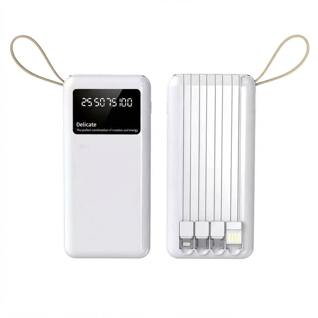 All-in-One Multi-Cable Fast Power Bank