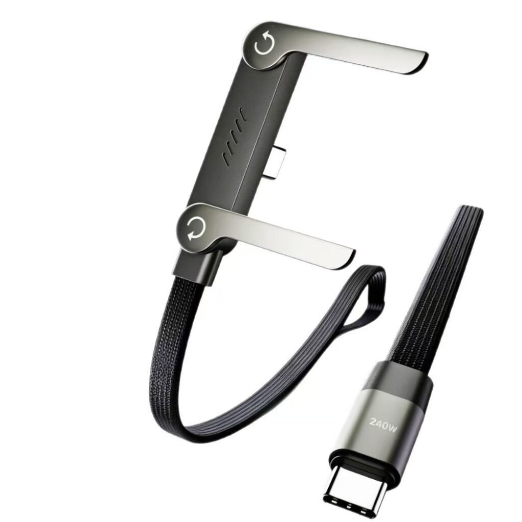 UltraCharge 240W Fast Charging & Data Cable with Stand
