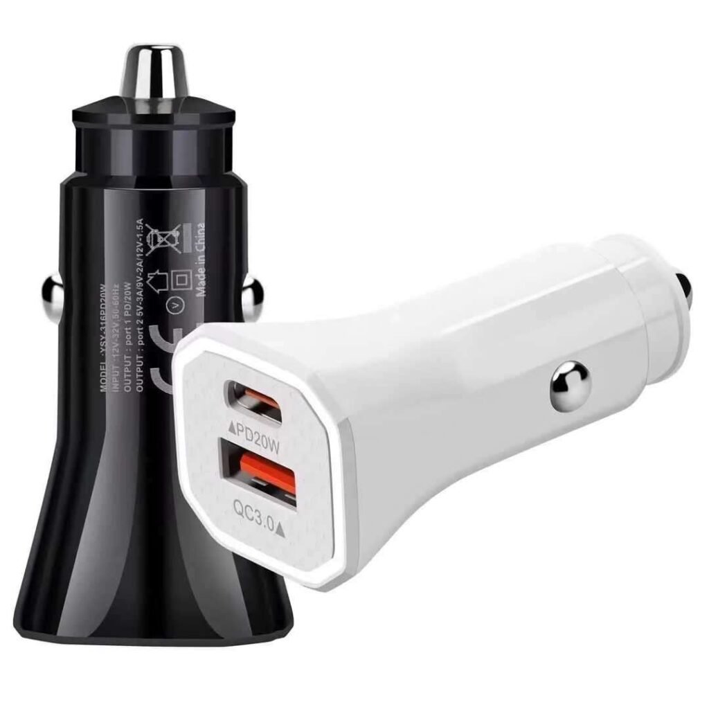 20W PD & QC3.0 Fast Car Charger