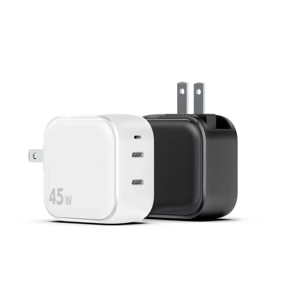 45W 3-Port Foldable Wall Charger